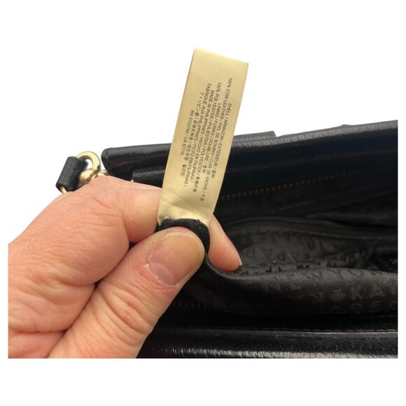 Kate Spade Wellesley Small Camryn Leather 2 Way Handbag Crossbody Bag Black - Picture 9 of 9